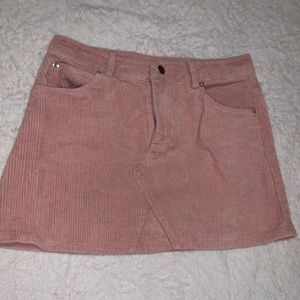 Pink skirt